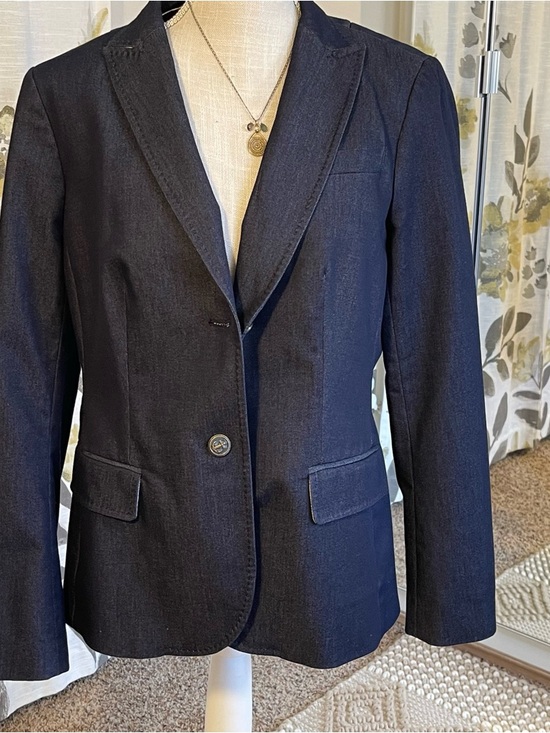 Talbots Jackets & Blazers - Talbots Women's Double Button Navy Blazer